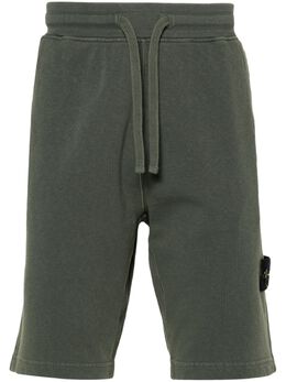 Stone Island: Брюки  Compass цвета хаки