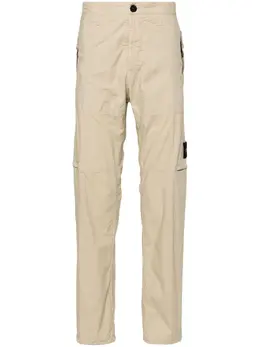 Stone Island: Бежевые брюки  Compass