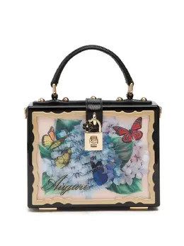Dolce & Gabbana: Чёрная сумка на руку  Dolce Box