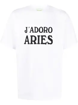 Aries: Хлопковая футболка 