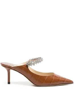 Jimmy Choo: Коричневые сабо  Bing