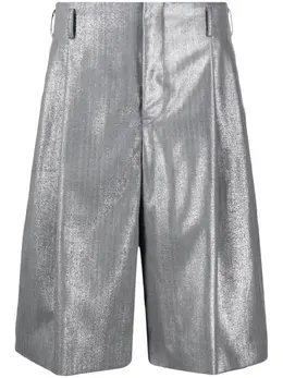 Comme des Garçons Homme Plus: Шорты из шерсти 