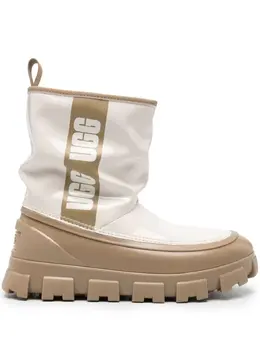 UGG: Бежевые ботинки 