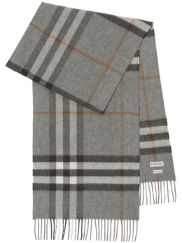 Burberry: Многоцветный шарф  House Check