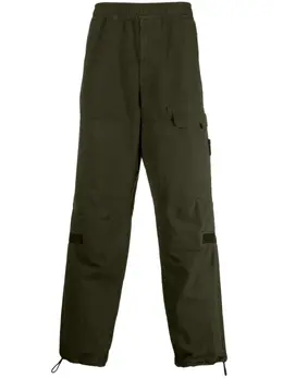 Stone Island: Зелёные брюки 