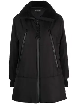 Emporio Armani: Чёрное пальто 