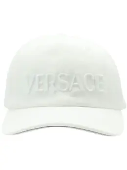 Versace: Белая кепка 