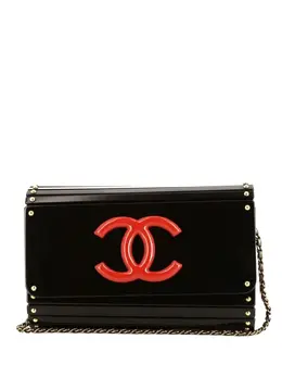 CHANEL Pre-Owned: Чёрная сумка 