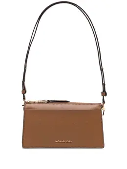 Michael Kors: Коричневая сумка через плечо 