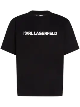 Karl Lagerfeld: Футболка с принтом 