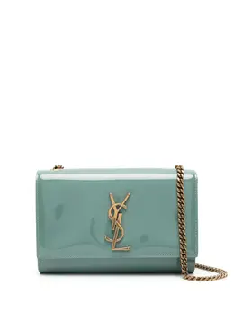 Saint Laurent: Зелёная сумка  Kate