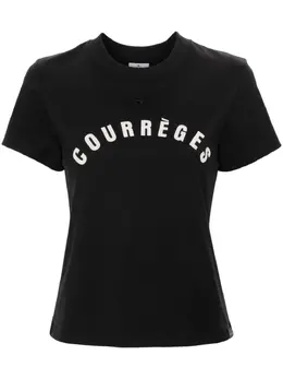 Courrèges: Прямая футболка 