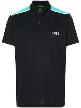 BOSS: Поло с принтом 