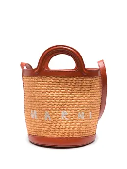 Marni: Оранжевая сумка  Tropicalia