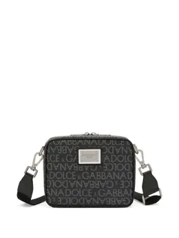 Dolce & Gabbana: Чёрная сумка 