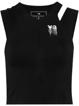 Y-3: Топ с принтом 