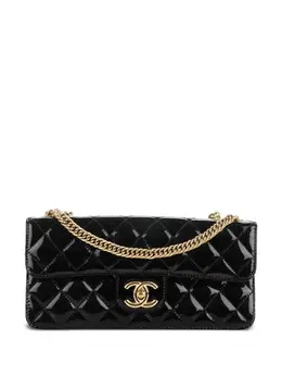 CHANEL Pre-Owned: Чёрная сумка 
