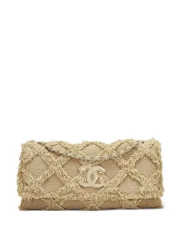 CHANEL Pre-Owned: Бежевая сумка 