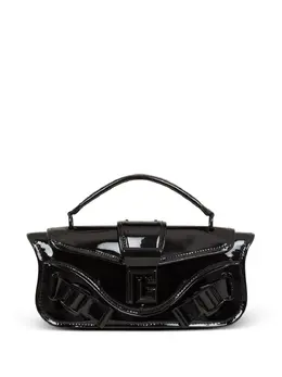 Balmain: Чёрный клатч 
