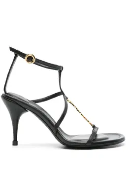 Jacquemus: Чёрные сандалии  Pralù