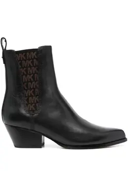 Michael Michael Kors: Чёрные ботинки 