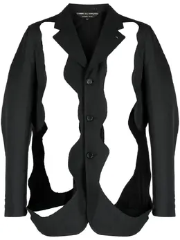 Comme des Garçons Homme Plus: Чёрные пиджаки 