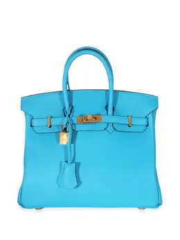 Hermès Pre-Owned: Голубая сумка 
