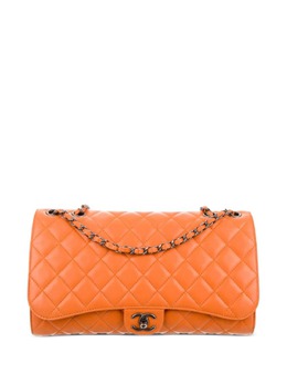 CHANEL Pre-Owned: Оранжевая сумка 