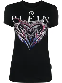 Philipp Plein: Футболка  Crystal со стразами