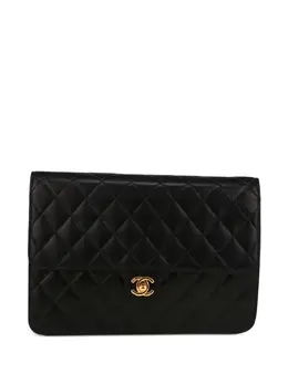 CHANEL Pre-Owned: Чёрная сумка 