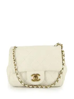 CHANEL Pre-Owned: Белая сумка 