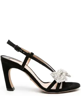 Chloé: Чёрные сандалии 