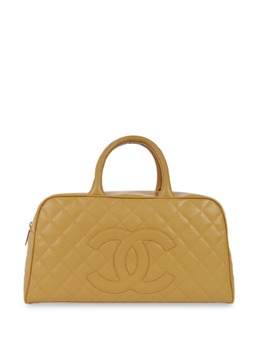 CHANEL Pre-Owned: Бежевая сумка 