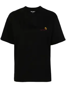 Carhartt WIP: Чёрная футболка  American