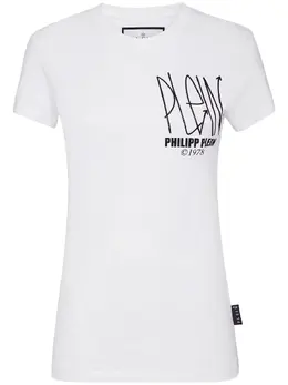 Philipp Plein: Футболка с принтом 