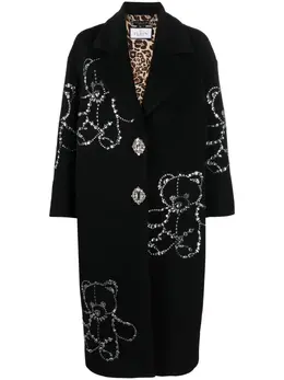 Philipp Plein: Пальто  Teddy Bear оверсайз