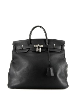 Hermès Pre-Owned: Голубая дорожная сумка 