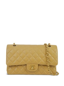 CHANEL Pre-Owned: Бежевая сумка 