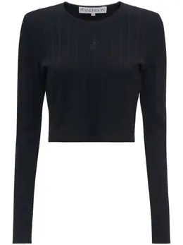 JW Anderson: Чёрный топ  Anchor
