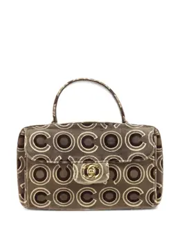 CHANEL Pre-Owned: Коричневая сумка на руку 
