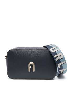 Furla: Голубая сумка через плечо  Primula