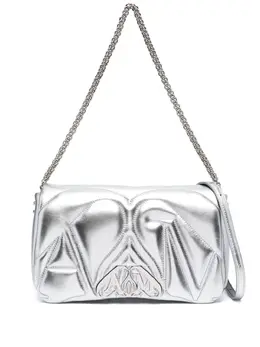 Alexander McQueen: Серебристая сумка 