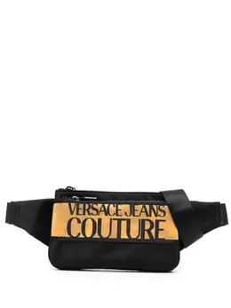 Versace Jeans Couture: Поясная сумка с принтом 