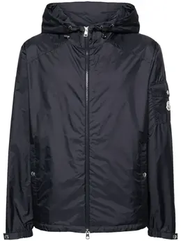 Moncler: Синяя куртка 