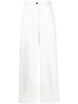Jil Sander: Белые брюки 
