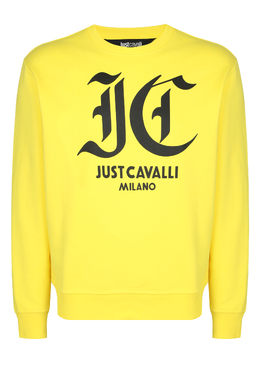 JUST CAVALLI: Жёлтый свитшот 
