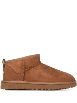 UGG: Коричневые ботинки  Ultra Mini