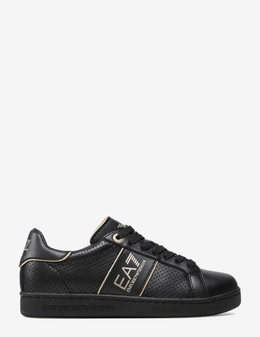 EA7 EMPORIO ARMANI: Чорні кеди 