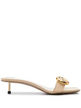 Jacquemus: Бежевые сандалии 