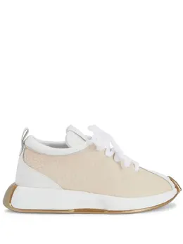 Giuseppe Zanotti: Светлые кроссовки  Ferox